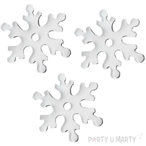 konfetti platki sniegu grube biale titanum 14 g