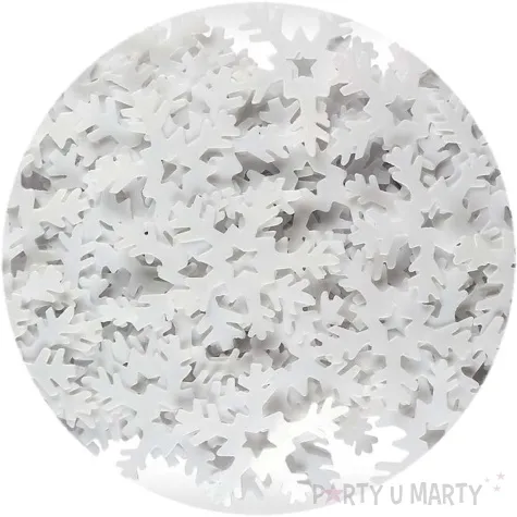 konfetti platki sniegu grube biale titanum 14 g