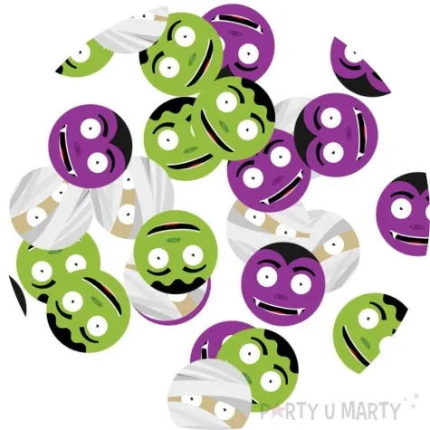 konfetti potworki halloween congee 36 szt