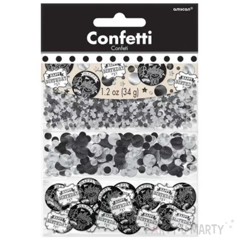 konfetti retro chalkboard amscan 34 g