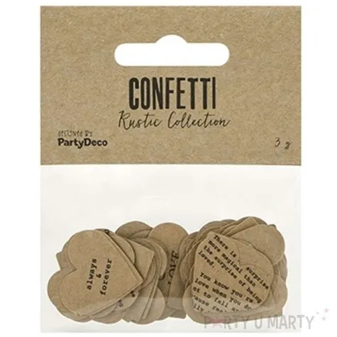 konfetti serca kraft mix 3g