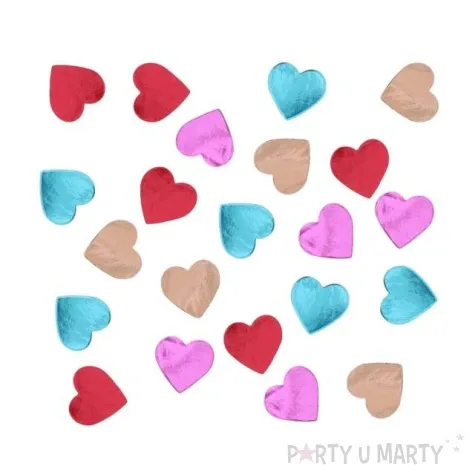konfetti serduszka love is in the air mix godan 150 szt