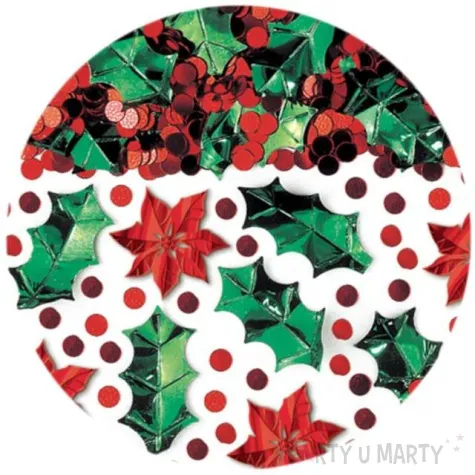 konfetti swiateczna poisencja amscan 70 g