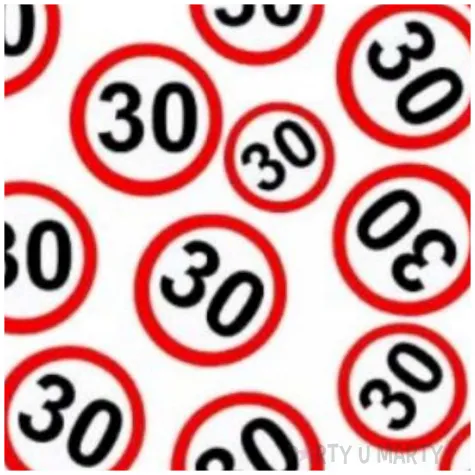 konfetti traffic 30 urodziny top ten 15g