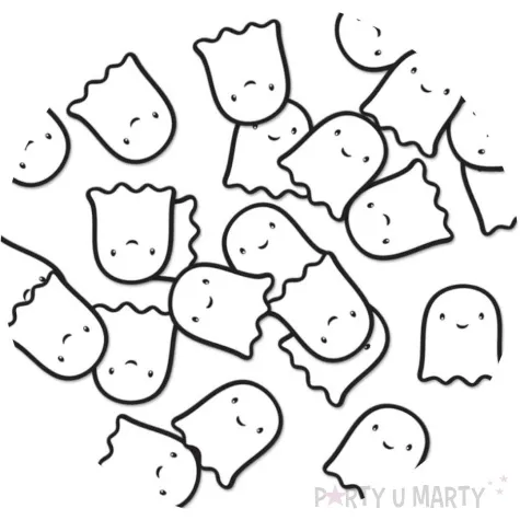 konfetti wesoly duszek halloween congee 28 szt