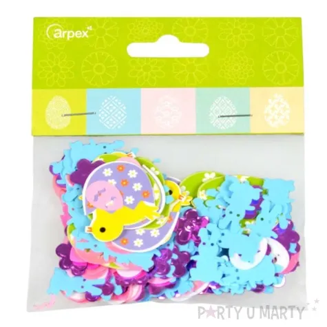 konfetti wielkanocny mix zajaczki i kurczaczki arpex