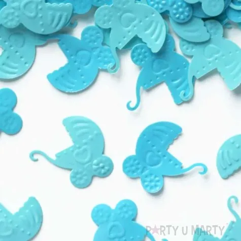 konfetti wozki blekitny partypal 15 g