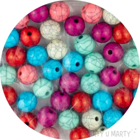 koraliki classic mix aliga 10 mm 60 szt