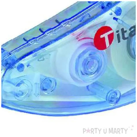 korektor tasmowy myszka niebieski titanum 5 mm x 7 m