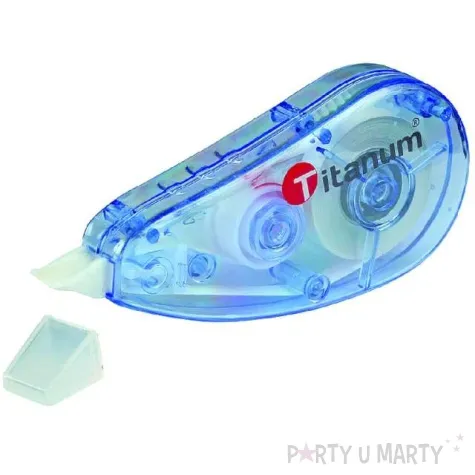 korektor tasmowy myszka niebieski titanum 5 mm x 7 m