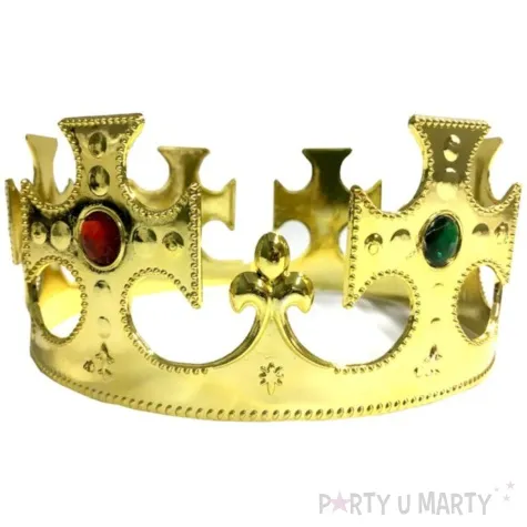 korona party krol zlota top ten 17 5 cm