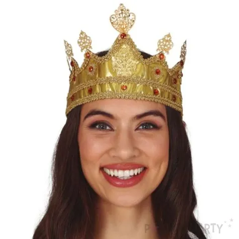 korona party krolewska zlota guirca