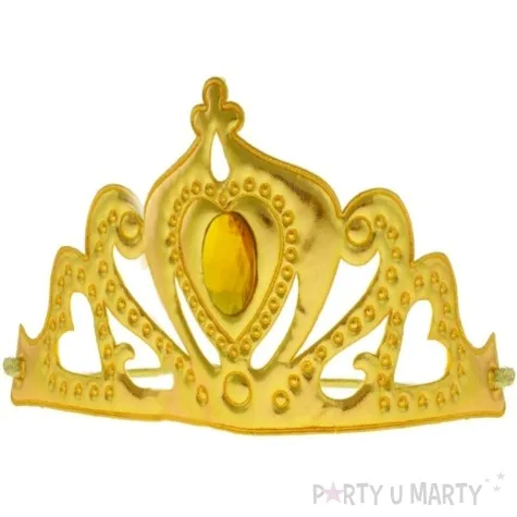 korona party miekki diadem zlota kraszek 23 cm