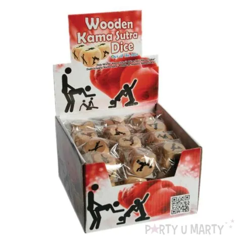 kostki erotyczne drewniana 1 szt