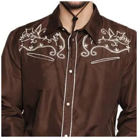 koszula kowbojska elegancka brazowa boland rozm l
