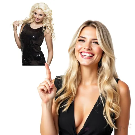 koszulka disco top cekin czarna boland rozm m