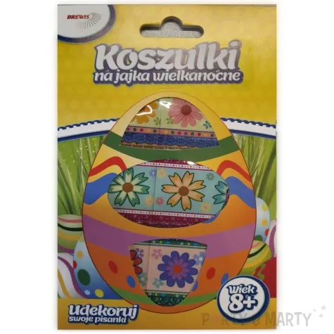 koszulki termokurczliwe owijki na jajka wiosenne brewis 12 szt