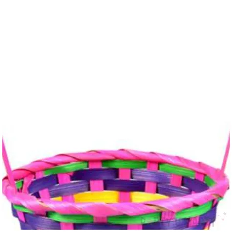 koszyk wielkanocny classic rozowy mix arpex