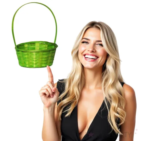 koszyk wielkanocny classic zielony arpex