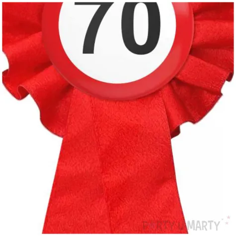 kotylion 70 urodziny traffic birthday