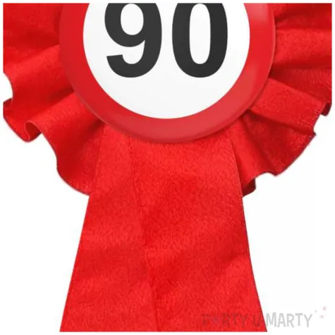 kotylion 90 urodziny traffic birthday