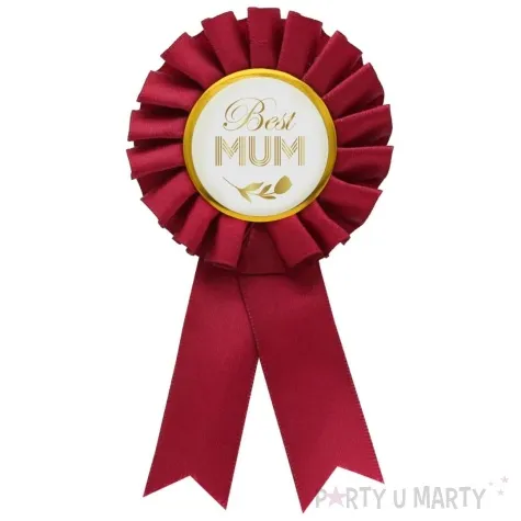 kotylion dzien matki best mum bordowy godan