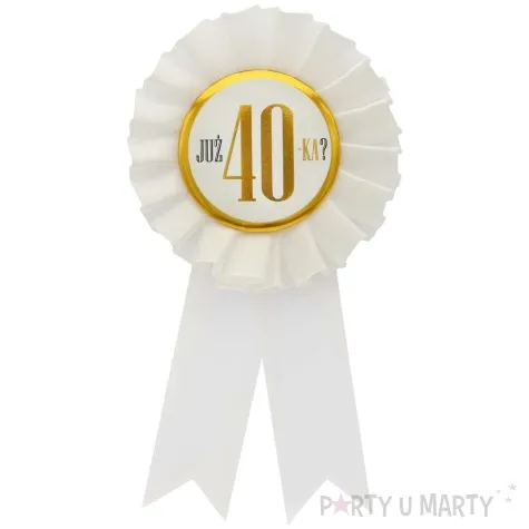 kotylion juz 40 ka bialo zloty godan 8 cm