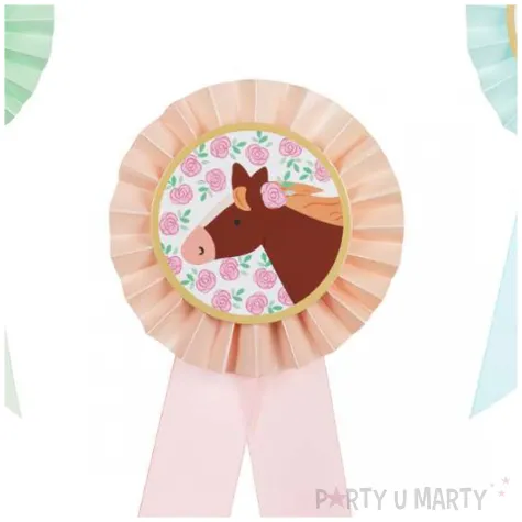 kotyliony konie mix partydeco 8 5 cm x 16 5 cm 3 szt