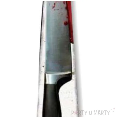 krawat zakrwawiony noz topgift