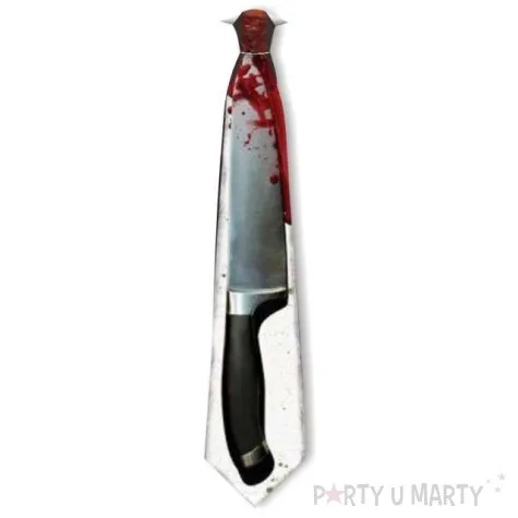 krawat zakrwawiony noz topgift