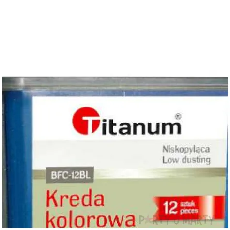 kreda chodnikowa w wiaderku mix titanum 25 mm 12 szt