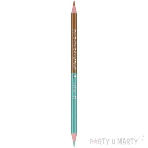 kredki olowkowe dwustronne 48 kolorow temperowka mix astra 24 szt