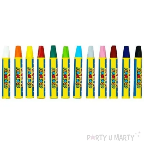 kredki pastele olejne mix flamingo 12 szt