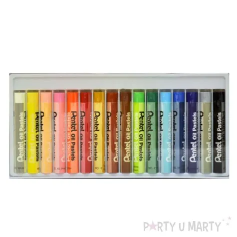 kredki pastele olejne mix pentel 16 szt