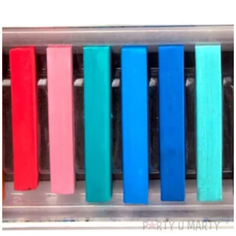 kredki pastele suche w sztyfcie mix titanum 12 szt