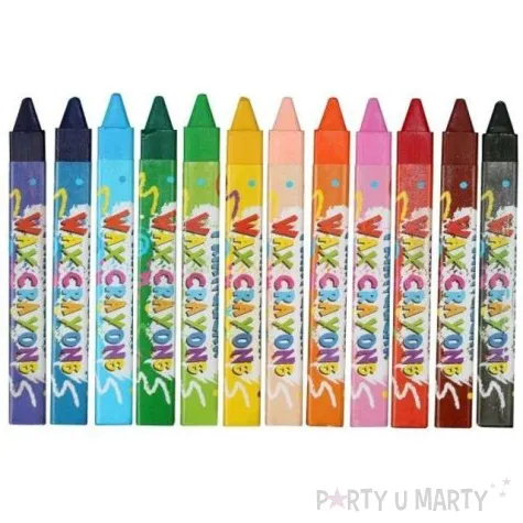 kredki swiecowe trojkatne mix flamingo 12 szt