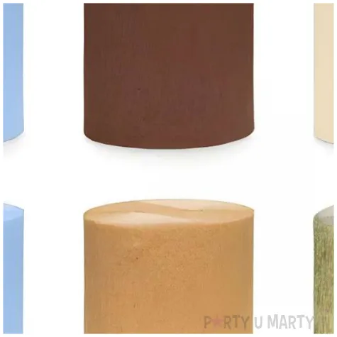 krepa dekoracyjna slim classic partydeco 5 cm x 10 m 6 szt