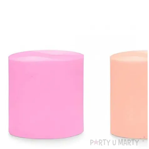 krepa dekoracyjna slim classic rozowy mix partydeco 5 cm x 10 m 6 szt