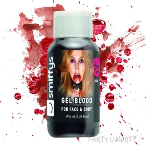 krew w zelu kobieta wampir czerwona smiffys 30 ml