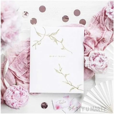 ksiega gosci guest book partydeco 20 x 24 5 cm 22 kartki