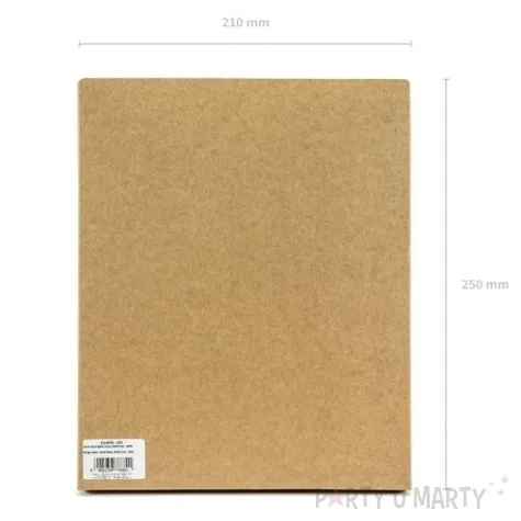 ksiega gosci guest book partydeco biala 20 x 24 5 cm 22 kartki