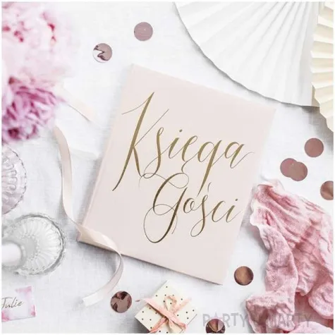 ksiega gosci klasyczna partydeco 20 x 24 5 cm 22 kartki