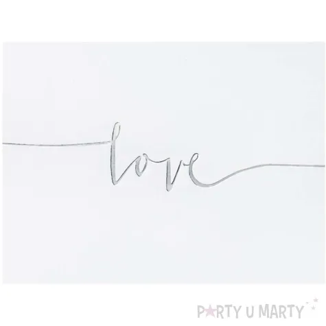 ksiega gosci love partydeco 24 x 18 5 cm 22 kartki