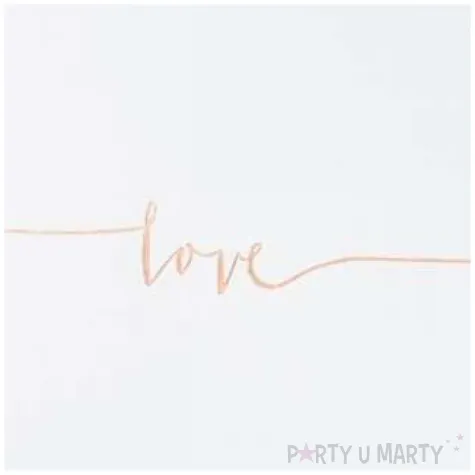 ksiega gosci love partydeco 24 x 18 5 cm 22 kartki