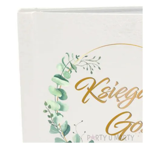 ksiega gosci slub eukaliptus beauty