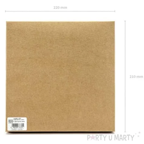 ksiega gosci sweet memories partydeco rozowy pudrowy 20 x 20 5 cm 22 kartki