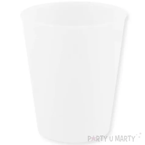 kubeczek plastikowy classic bialy procos 250 ml