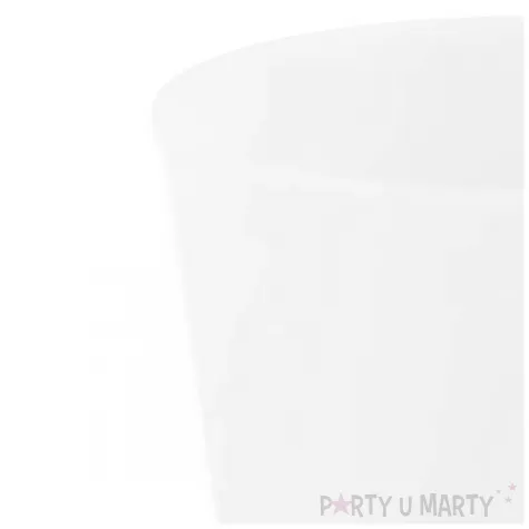 kubeczek plastikowy classic bialy procos 250 ml