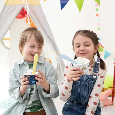 kubeczki do lodow kosmos rakiety i planety partypal 150 ml 6 szt