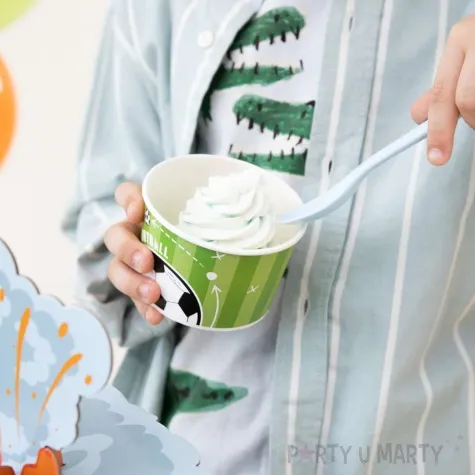 kubeczki do lodow pilka nozna partypal 150 ml 6 szt